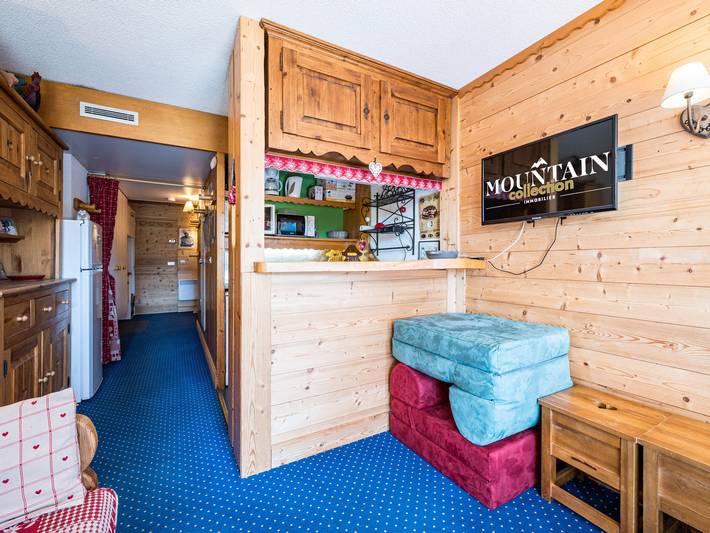 Estudio entero, Studio · Ski aux pieds · Balcon in Arc 1800, Bourg-Saint-Maurice