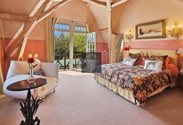 Location de vacances pour 12 personnes, avec jardin et piscine à Englesqueville-en-Auge - 3