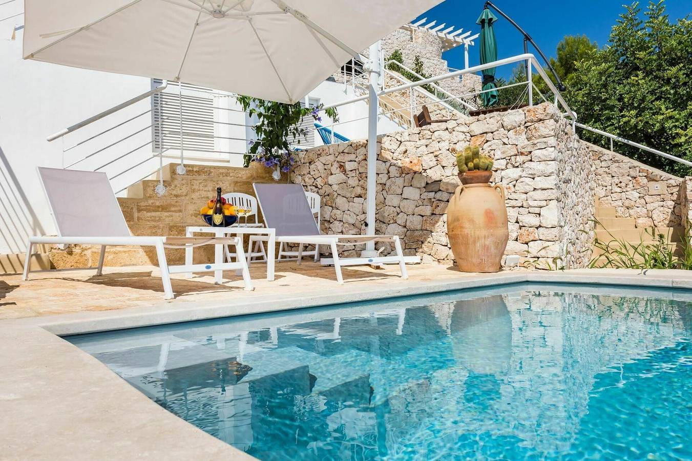 Villa für 5 Personen mit Pool in Diso, Lecce Provinz