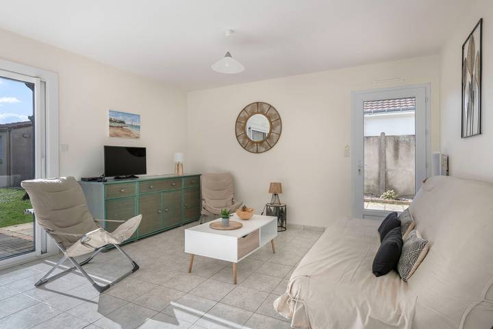 Location de vacances pour 6 personnes, avec terrasse et jardin à La Plaine-sur-Mer - 4