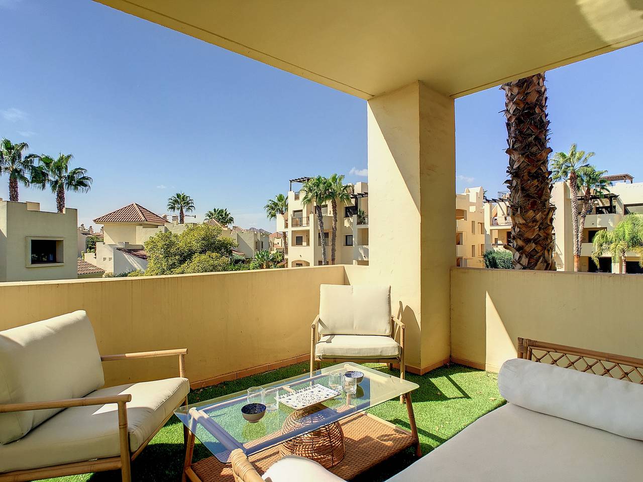 Hel leilighet, Ferieleilighet for 4 personer med balkong in Roda Golf, San Javier