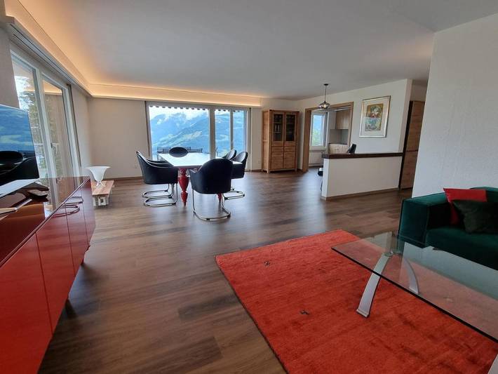 Ferienwohnung für 6 Personen, mit Balkon und Terrasse sowie Garten und Ausblick in Nidwalden - 3