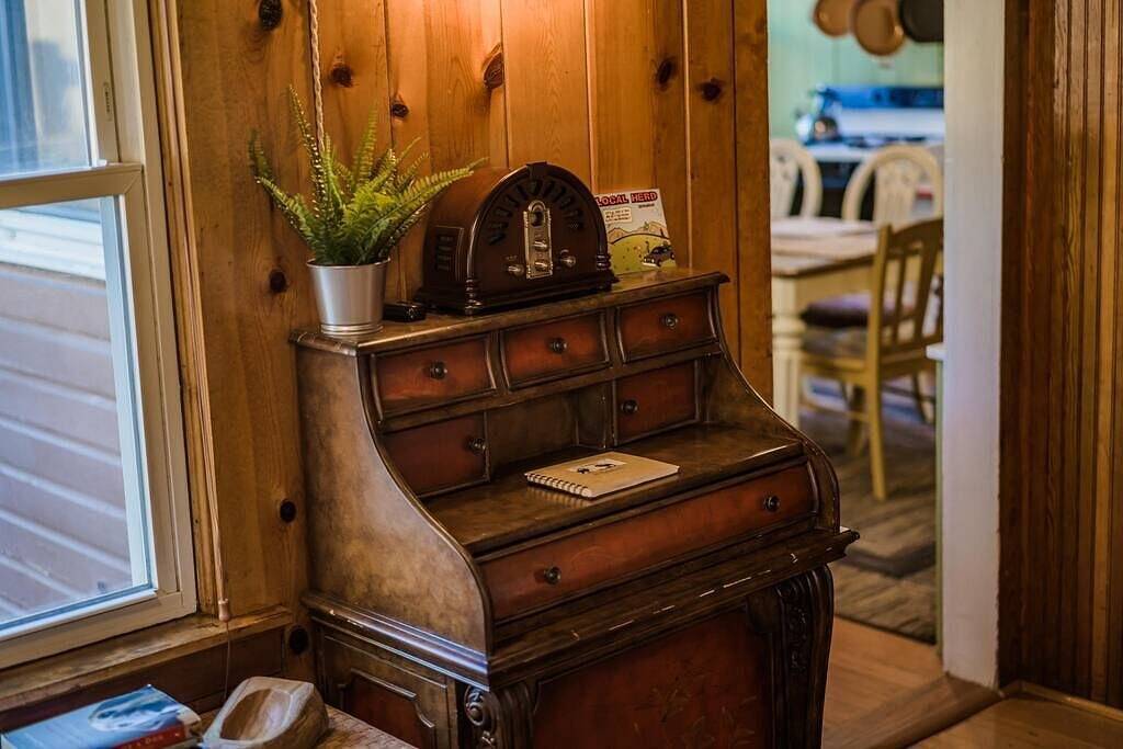 1927 Cabin w/ Hot Tub, Wood Stove & Car Charger in Estes Park, Larimer County