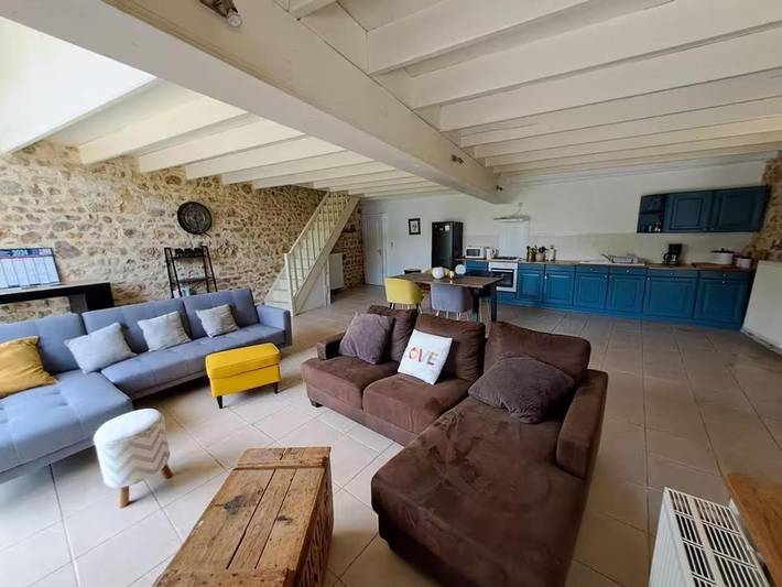 Maison de vacances pour 5 personnes, avec terrasse et jardin