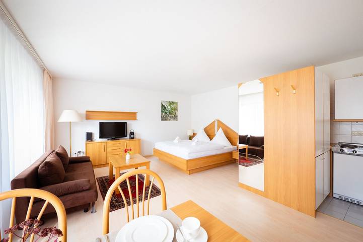 Studio für 3 Personen, mit Balkon
