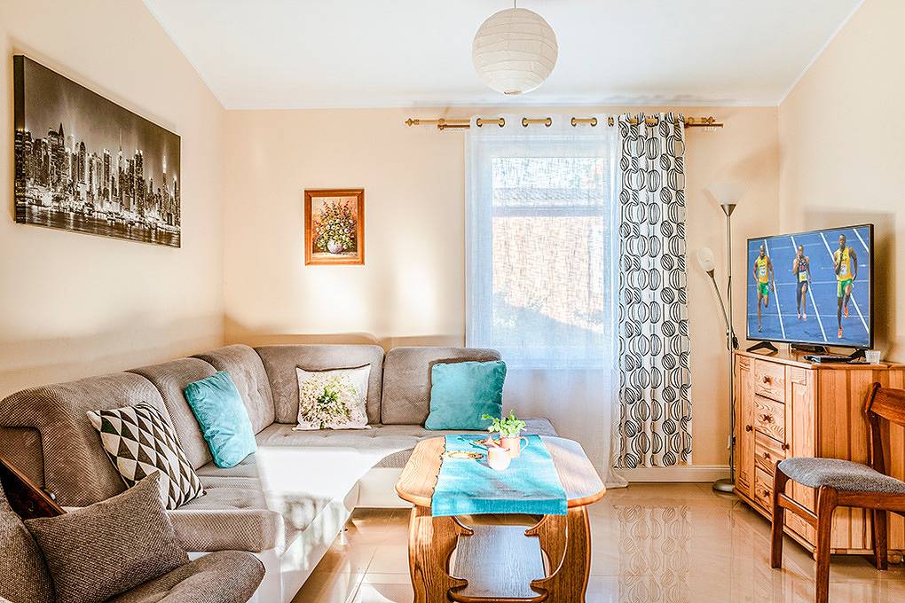 Casa de vacaciones para 6 personas con terraza in Masuria