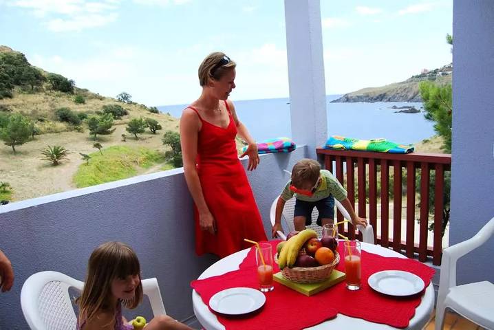 Gîte pour 4 personnes, avec vue et piscine, animaux acceptés à Cerbère - 4