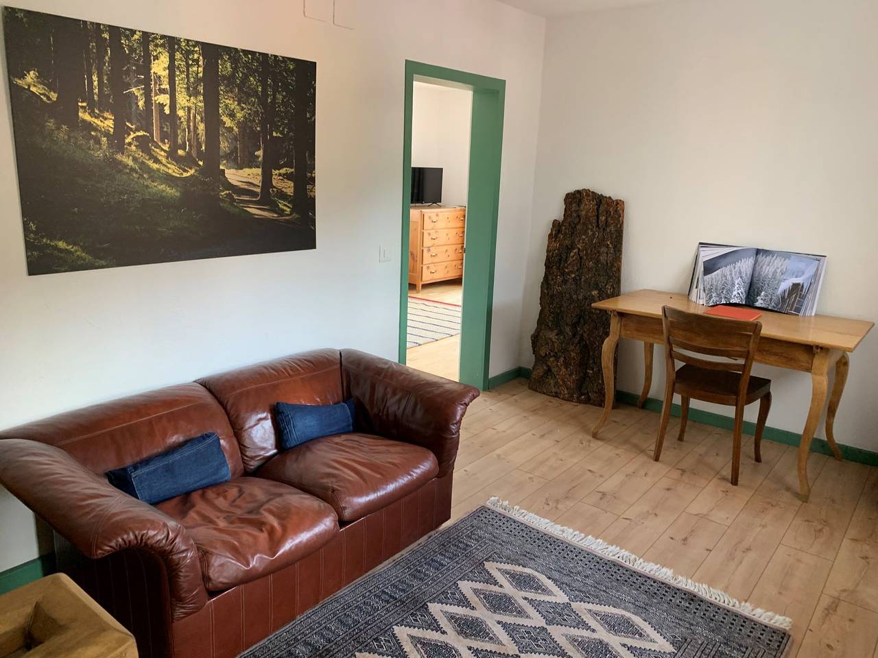 Waldheim Laax Pension - Familienzimmer Arve in Laax Dorf, Laax