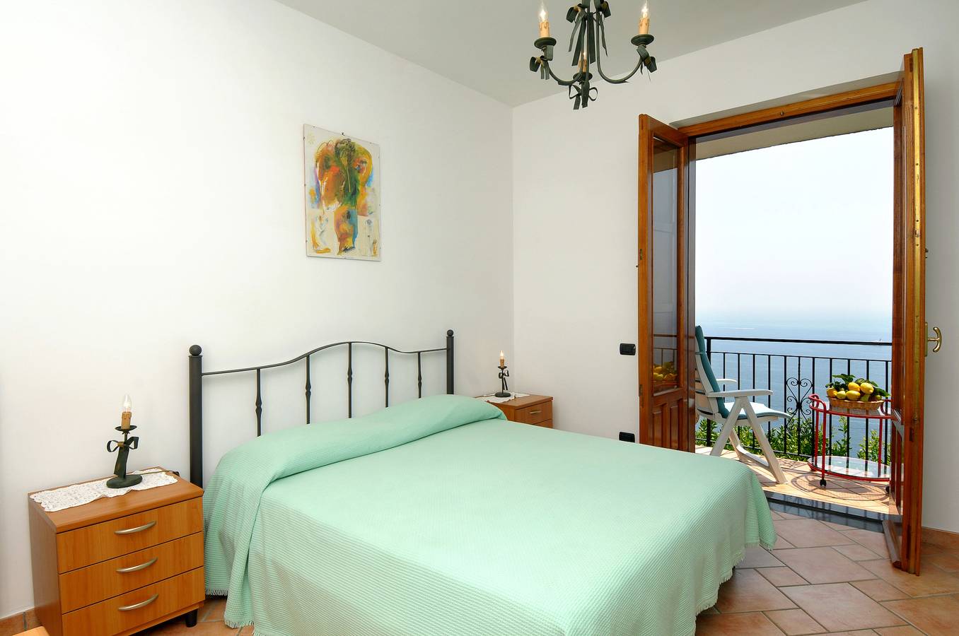 Appartamento intero, Appartamento vacanze per 4 persone con balcone in Castiglione, Costiera amalfitana