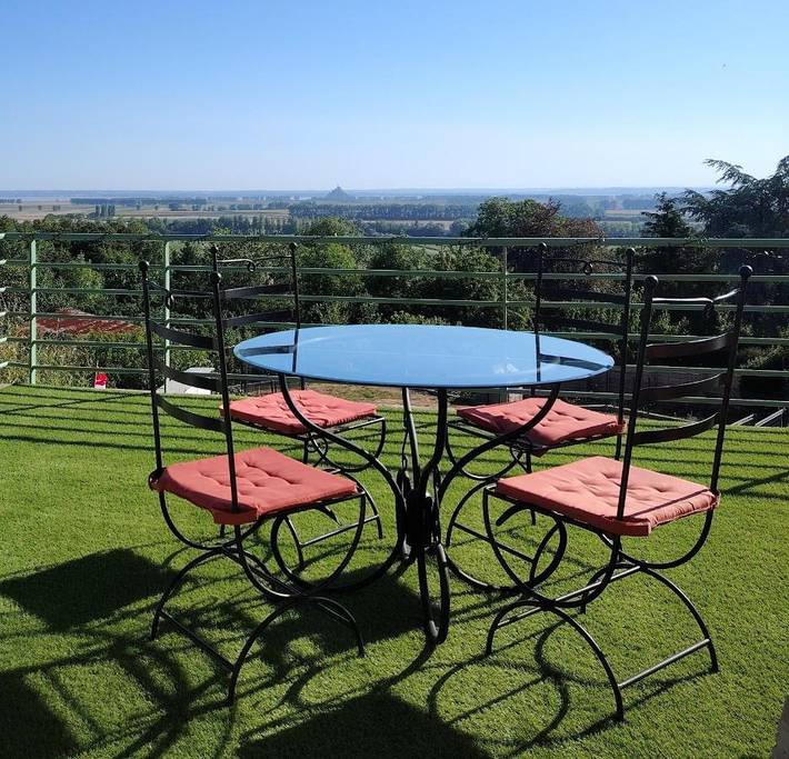 Appartement de vacances pour 4 personnes, avec Terrasse et Vue