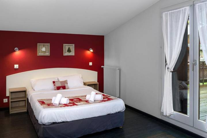 Hôtel pour 4 personnes, avec vue et balcon