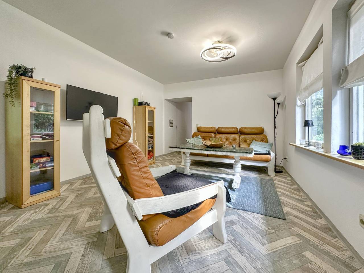 Terraza soleada con aparcamiento y WiFi in Wernigerode, Harzvorland