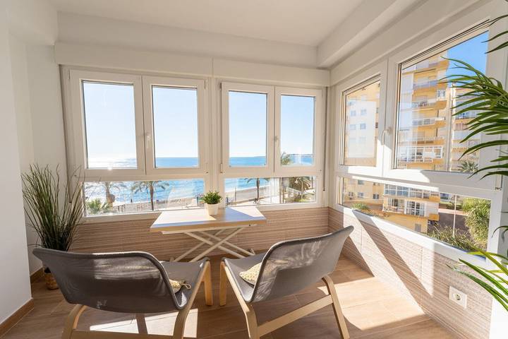 Ganze Wohnung, Ferienwohnung für 3 Personen mit Kinderpool in Playa de Mezquitilla (Algarrobo), Algarrobo