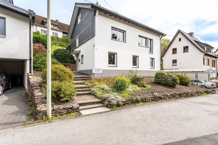 Geheel appartement, Appartement 'Rumphorst' met gedeeld terras, privétuin en Wifi in Kreis Olpe, Sauerland