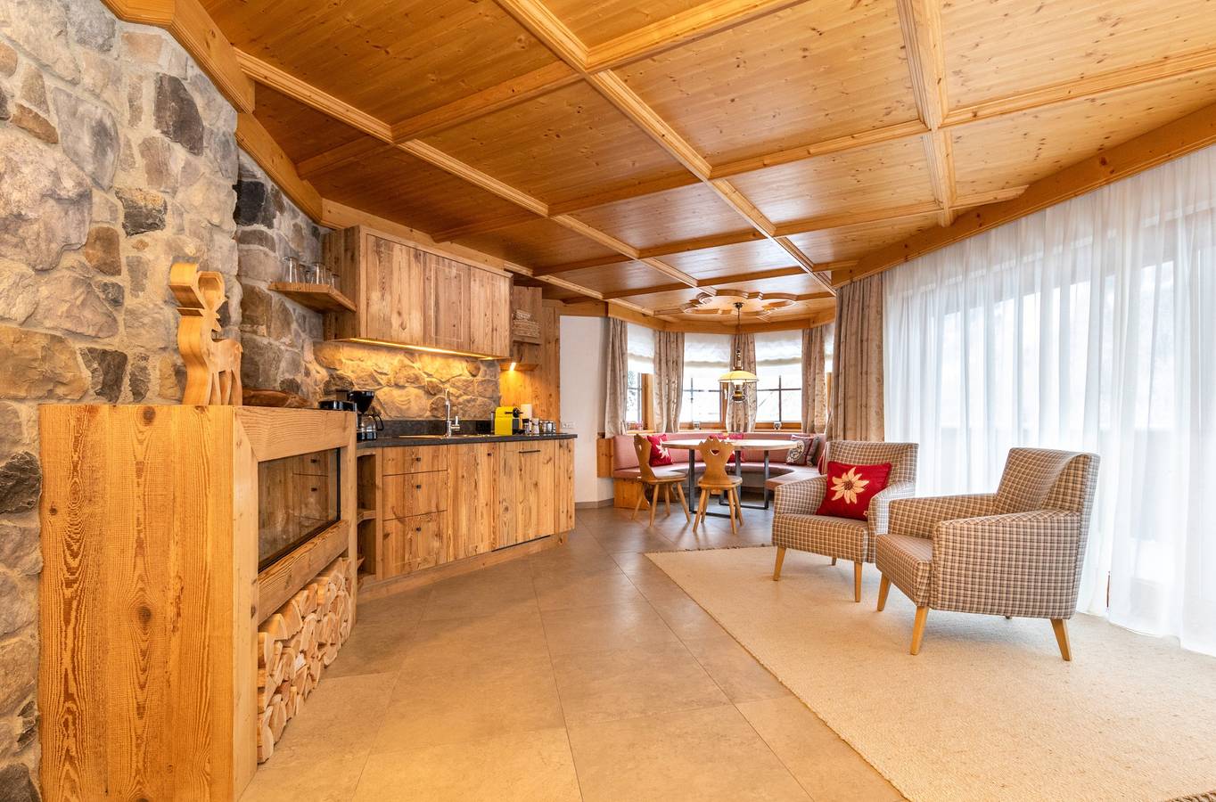 Appartement entier, Landhaus Simone - Alpenfeuer / Joker Card in Saalbach, Saalbach-Hinterglemm