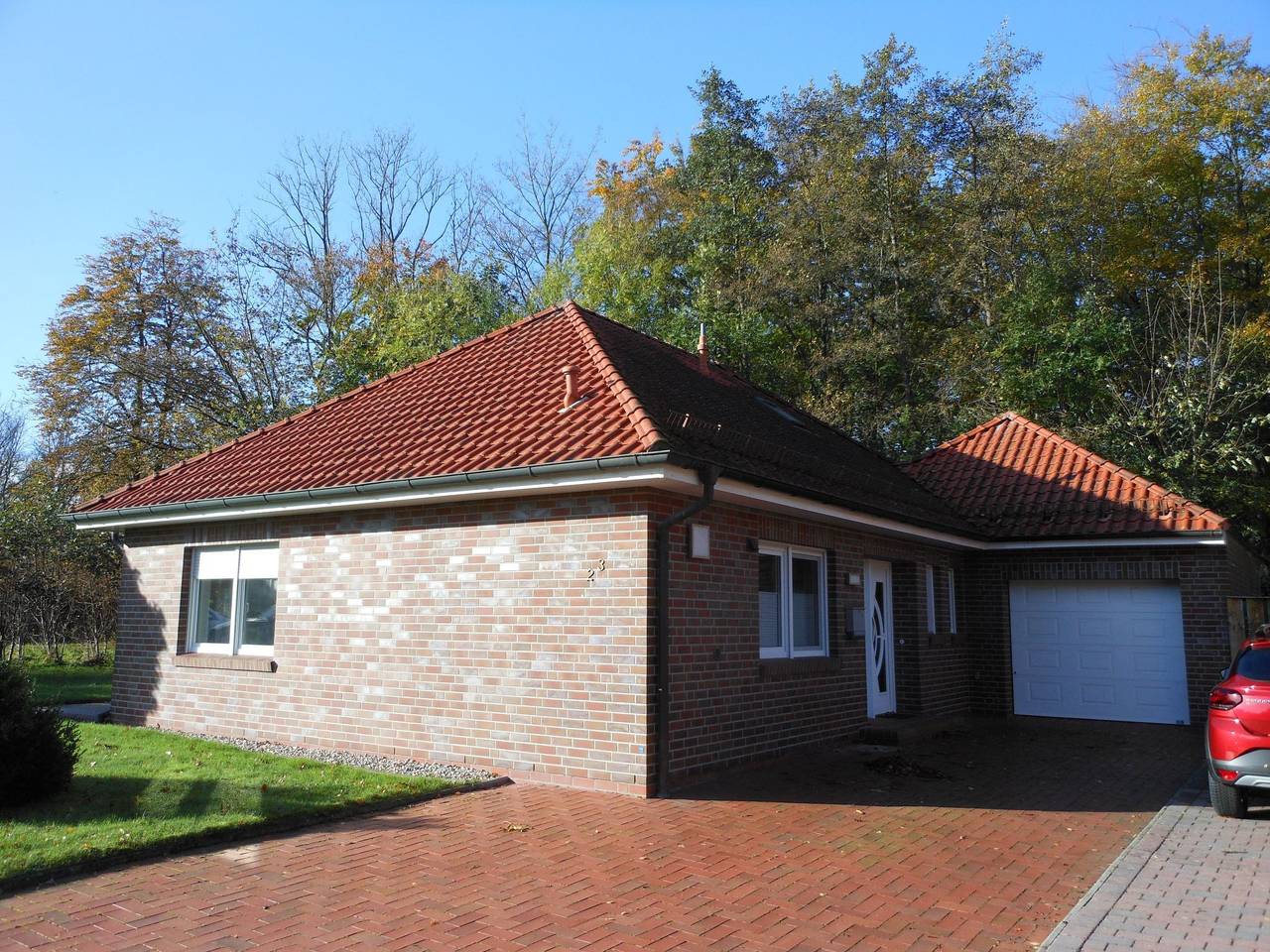 Bungalow Waldglück in Berum, Hage