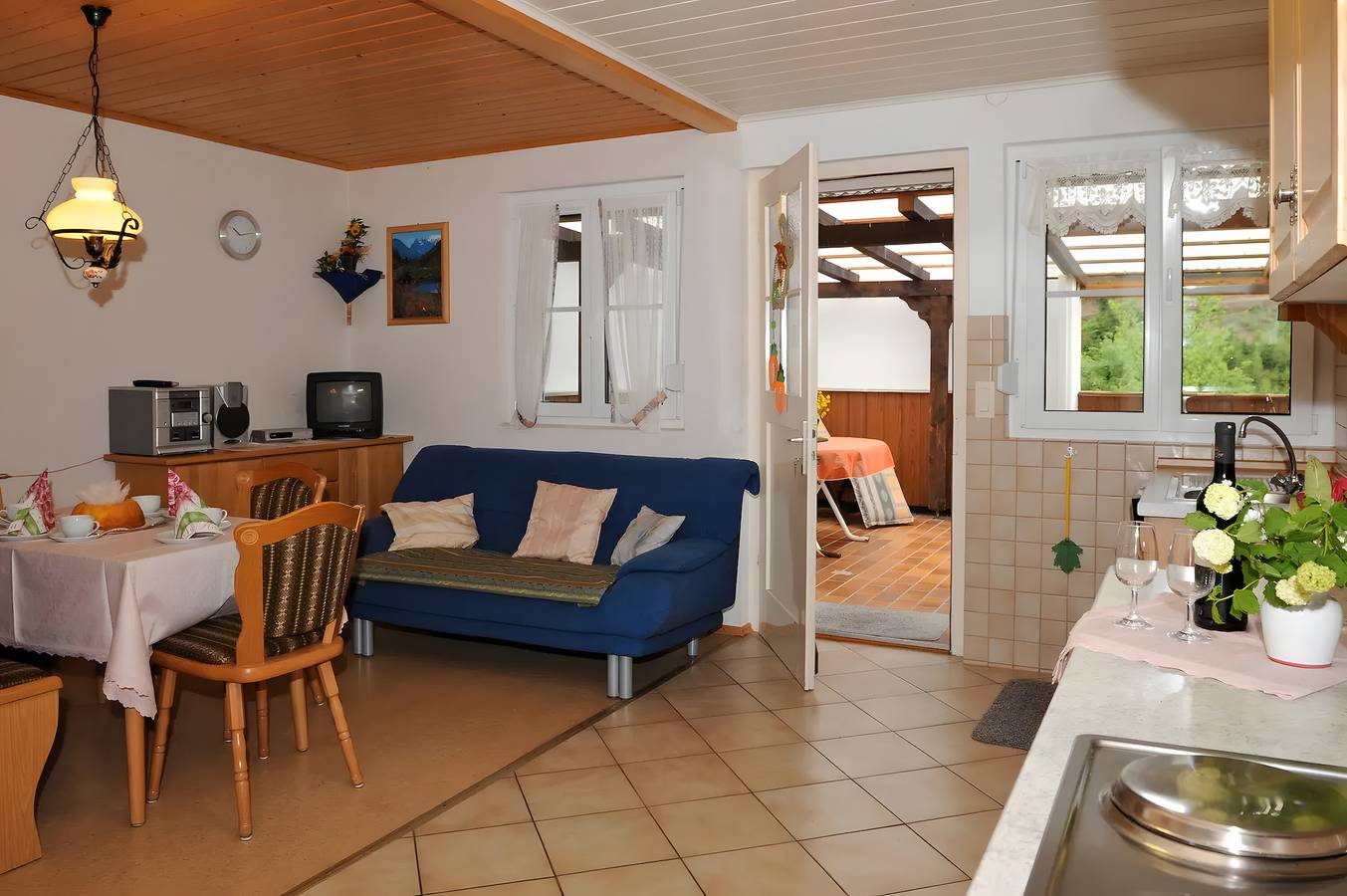 Ganze Wohnung, Ferienwohnung 'Talblick' mit privater Terrasse und Wlan in Oppenau, Mittlerer Schwarzwald