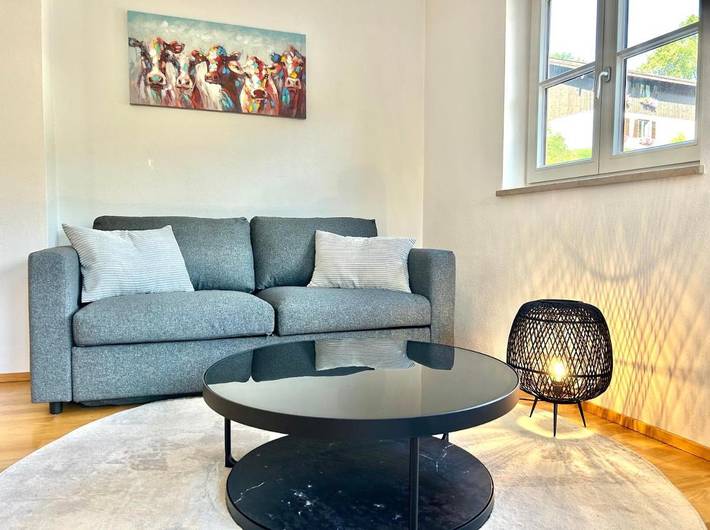 Ferienwohnung für 4 Personen, mit Terrasse und Garten