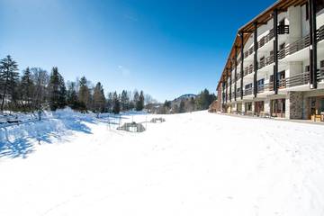 Parc de vacances pour 5 personnes, avec vue et jardin, animaux acceptés à Saint-Nicolas-la-Chapelle