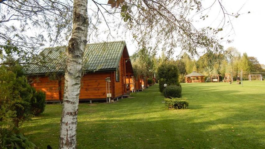 Domek letniskowy dla 3 osób, z Ogród i Widok w Myczkowce