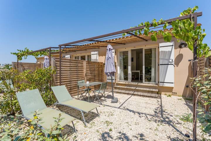 Studio pour 2 personnes, avec Jardin