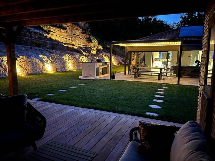 Villa pour 8 personnes, avec jardin et vue