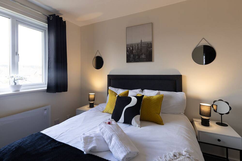 Ganze Wohnung, Apartment-Komfort-Eigenes Badezimmer-No view in Nord Lanarkshire