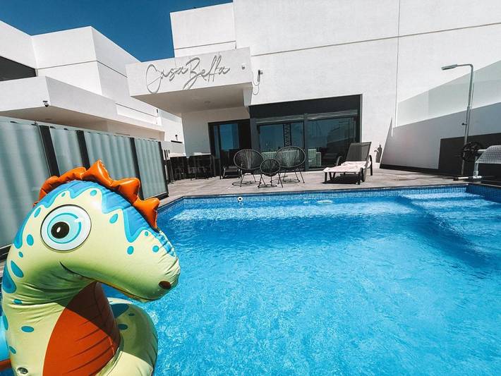 Casa rural para 6 personas, con piscina y balcón, Familias con niños en Dolores - 2