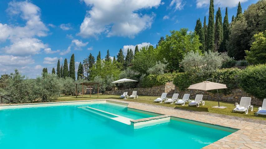 Ferienhaus für 6 Personen, mit Garten in Pieve A Presciano