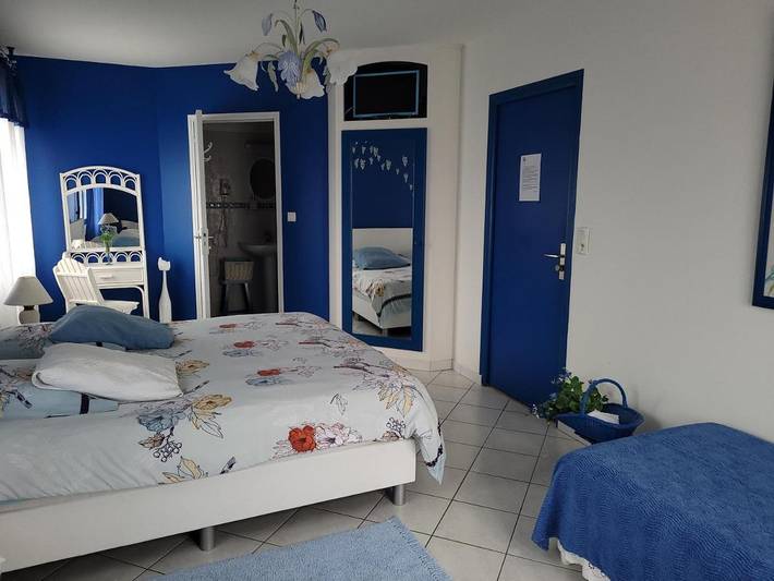 Chambre d’hôte pour 3 personnes, avec vue ainsi que terrasse et jardin, animaux acceptés dans Parc naturel régional de la Forêt d'Orient - 3