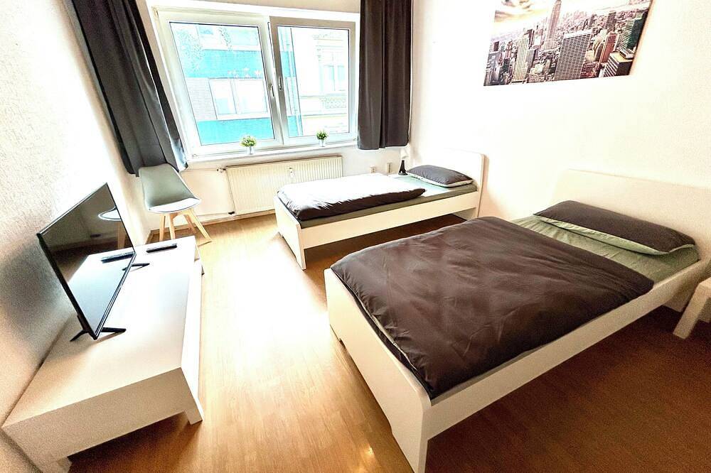 Entire apartment, Kulturmensch Oberhausen mit Balkon in Oberhausen, Ruhr district