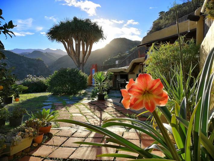 Casa rural para 3 personas, con jardín y terraza en Santa Brígida