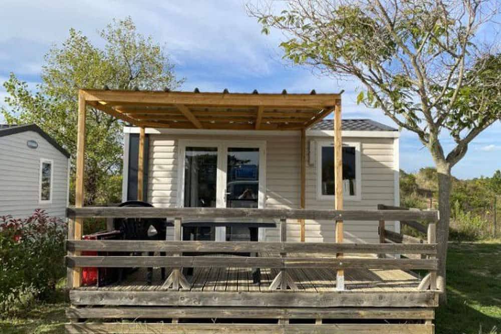 Móvil Home con Terraza en Camping Mas Llinas in Le Boulou, Región Céret