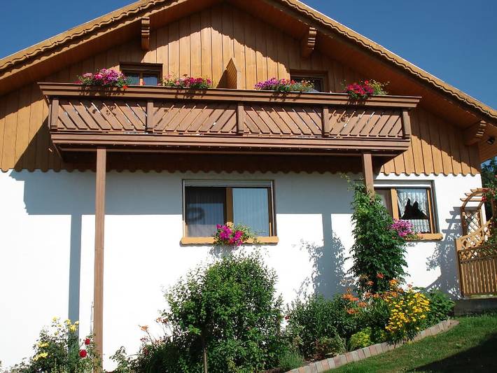 Ferienwohnung für 4 Personen, mit Balkon und Balkon/Terrasse sowie Terrasse und Garten in der Oberpfalz