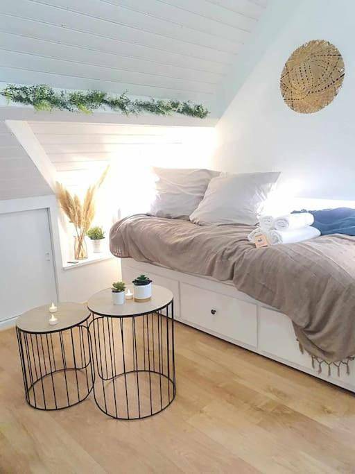 Appartement entier, Studio Coquet - Comme à la maison - Loïc Nantes in Sautron, Région de Nantes