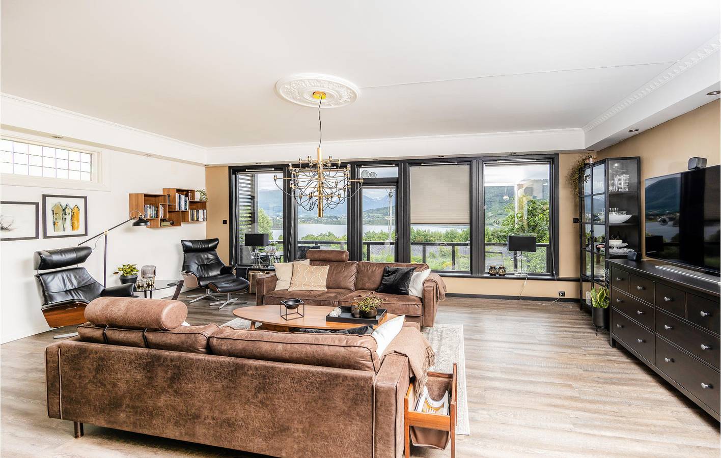 Ferienhaus für 5 Personen mit Terrasse in Vestnes, Nördliches Fjordnorwegen