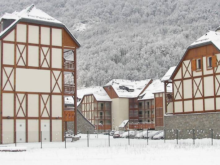 Appartement de vacances pour 6 personnes, avec sauna ainsi que balcon et piscine