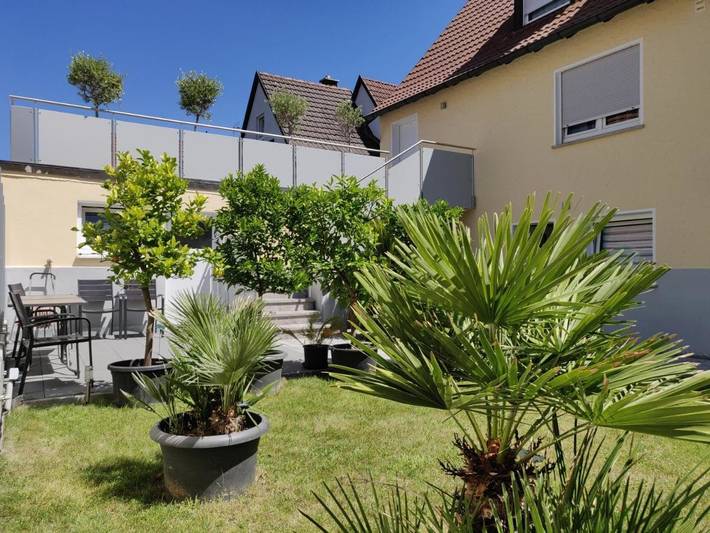 Hotel für 2 Personen, mit Terrasse und Garten sowie Ausblick in Veitshöchheim