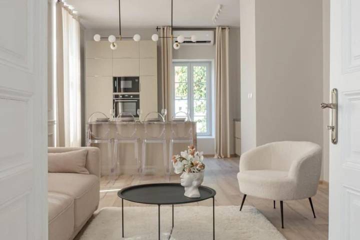 Ferienwohnung für 4 Personen, mit Ausblick und Garten