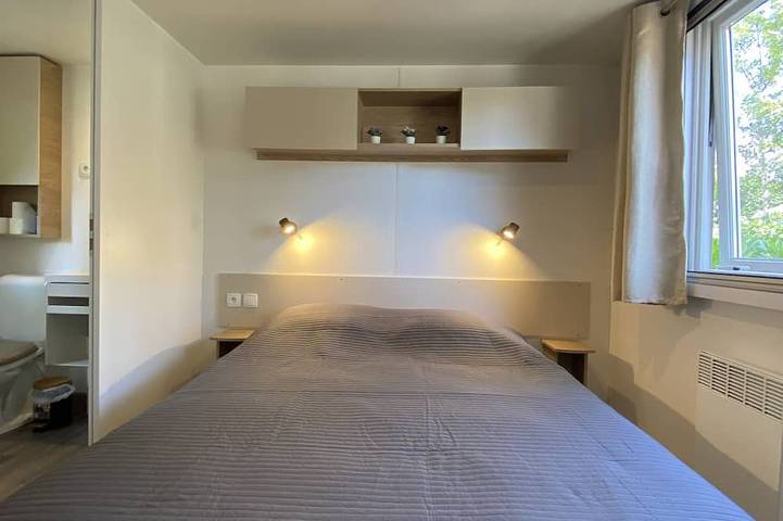 Rent mobile home 6pers 40 m2 from 250 € per week in Pont-Aven, Quimper und Umgebung