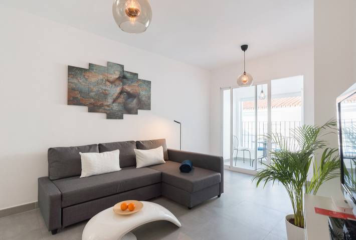 Holiday rental for 2 people, with balcony in Malaga