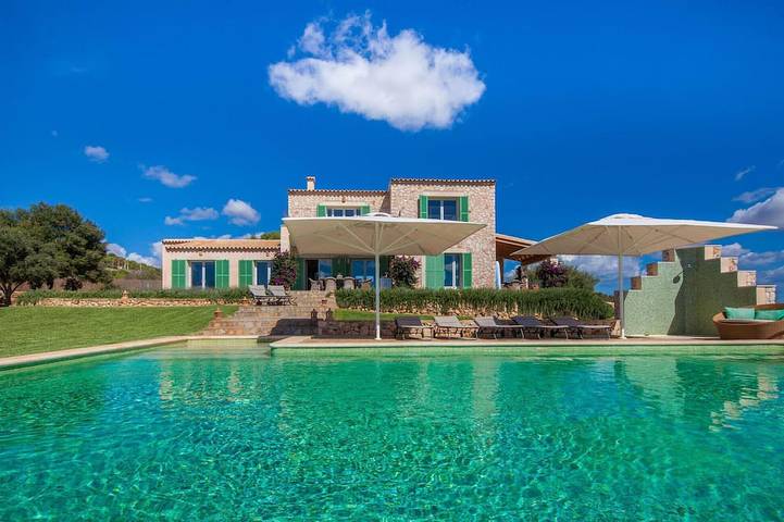 Ferienhaus für 10 Personen, mit Terrasse, mit Haustier in S'Alqueria Blanca