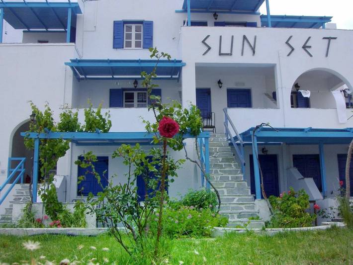 Cottage pour 3 personnes, avec vue et jardin dans Agia Anna