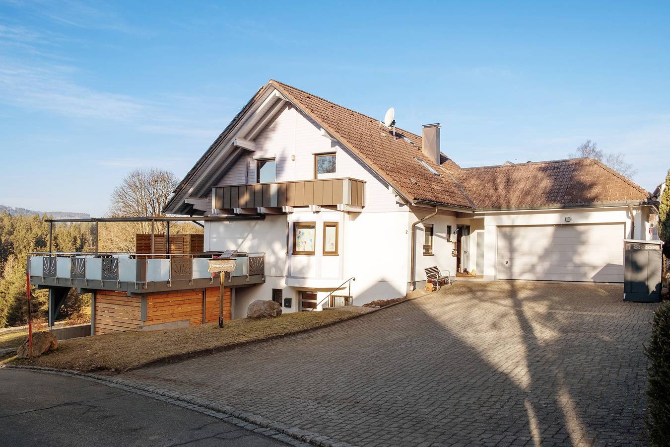 Ganze Wohnung, Ferienwohnung 'Steinhart' mit Balkon und Wi-Fi in Kappel (Lenzkirch), Lenzkirch