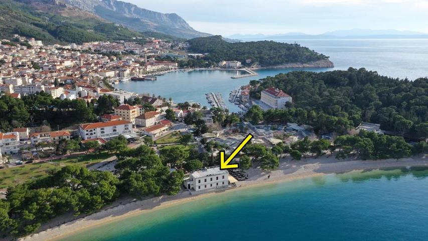 Maison d’hôte pour 2 personnes, avec jardin et vue à Makarska