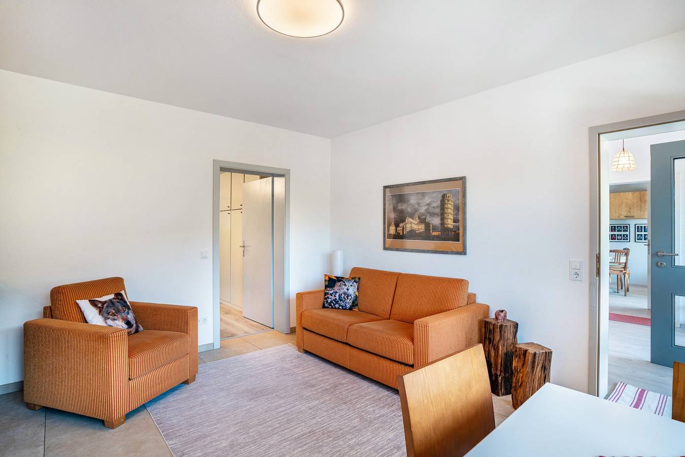 Ganze Wohnung, Ferienwohnung 'Little Nest' mit Bergblick, Balkon und Wi-Fi in Seebach, Mittlerer Schwarzwald