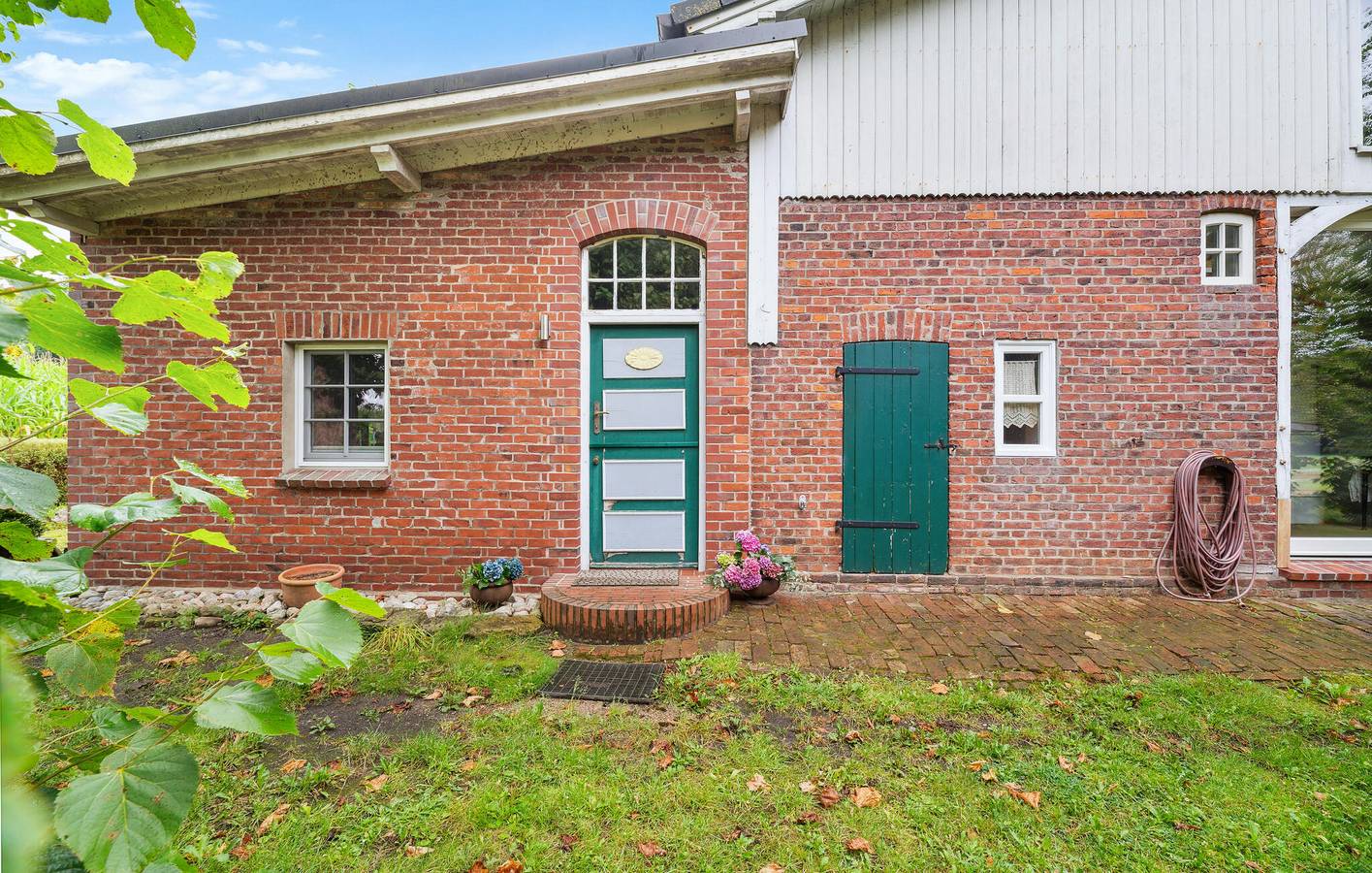 Ganze Ferienwohnung, Wingst-Flucht: Terrassenwohnung mit Parkplatz in Wingst, Cuxland