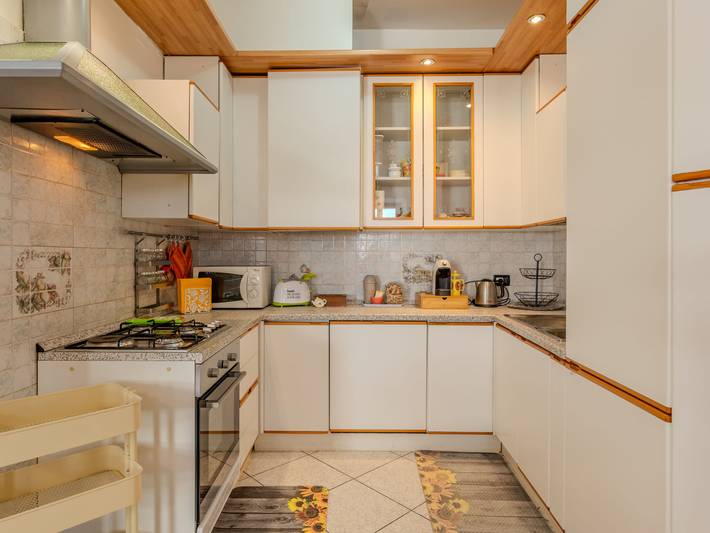 Ferienwohnung für 4 Personen, mit Balkon und Terrasse sowie Garten und Ausblick in Riva del Garda - 2