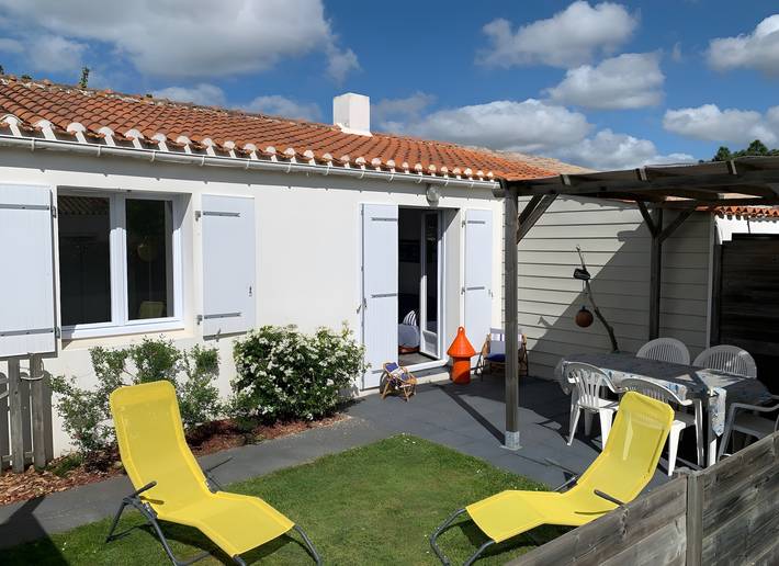 Maison de vacances pour 5 personnes, avec jardin, adapté aux familles à Saint-Gilles-Croix-de-Vie