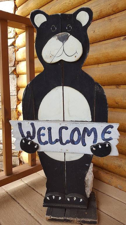 Glamping for 6 people, with terrace and yard in Montana